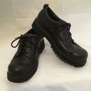 Skechers Mens Sz12 Work/Casual Brown Leathr Rugged